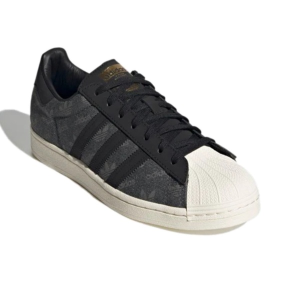 New Adidas superstar Denim Atmos Pack Grey GW3470 size 7.5 - Picture 10 of 13
